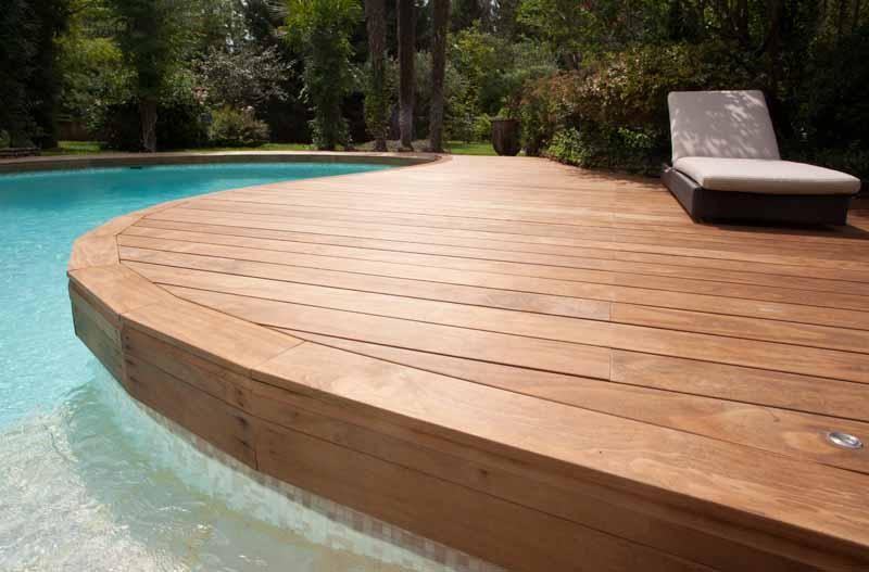 gemodificeerd hout voor terrassen