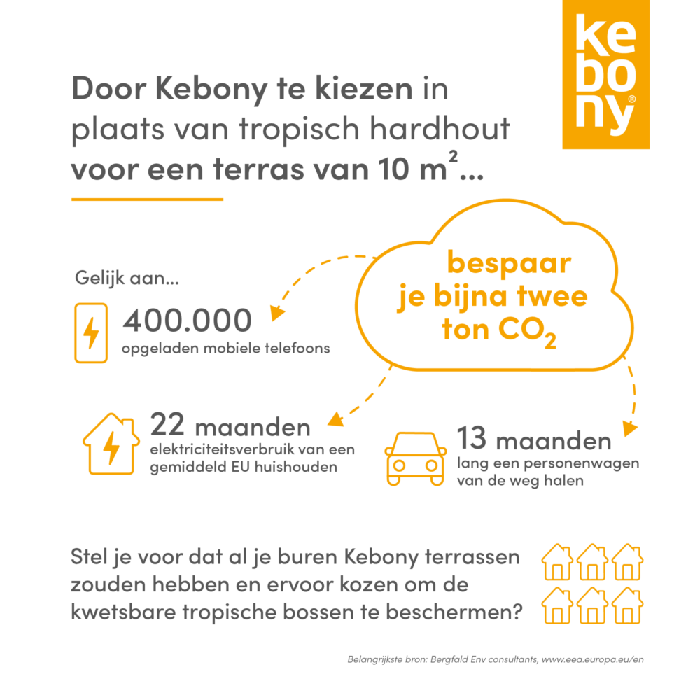 Waarom kiezen voor Kebony hout als duurzaam alternatief voor tropisch hardhout? [Infographic]